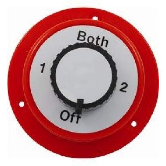 Chave de Bateria Blindada Attwood 230A p/ 2 Baterias