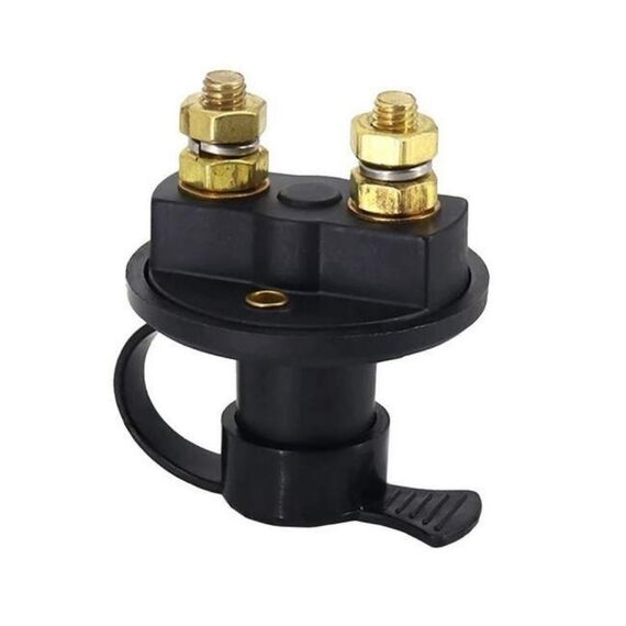 Chave de Bateria C/ Chave Removível Seaflo 275A p/ 1 Bateria c/ Capa Protetora