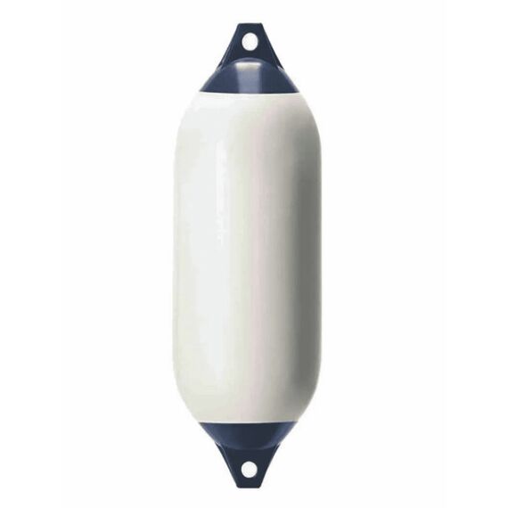 Defensa p/ Embarcações Linha F - F6 - 27 x 100 cm - Branca/Azul