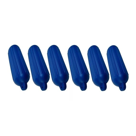 Defensa p/ Embarcações Linha G - G2 - 10,2 x 40,6 cm - Azul - Rígida - 6 un.