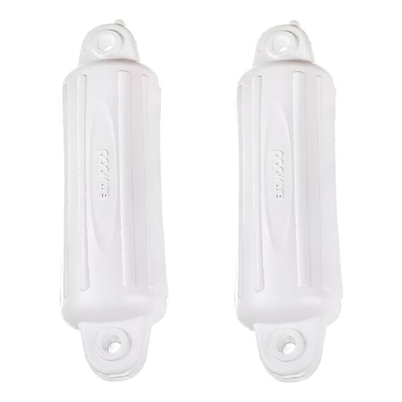 Defensa p/ Embarcações Linha G - G2 - 10,2 x 40,6 cm - Branca - Rígida - 2 un.