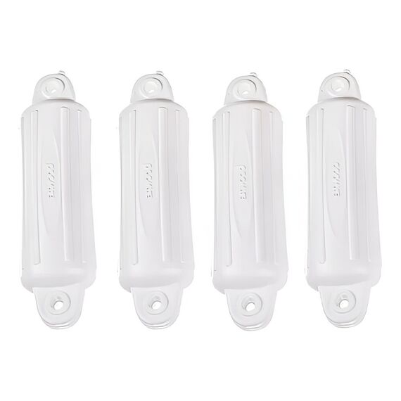 Defensa p/ Embarcações Linha G - G2 - 10,2 x 40,6 cm - Branca - Rígida - 4 un.