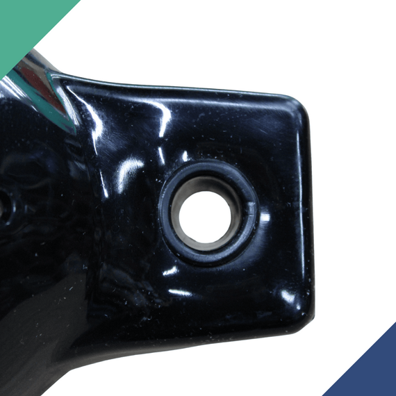 Defensa p/ Embarcações Linha G - G2 - 11,5 x 40,6 cm - Preta - Inflável