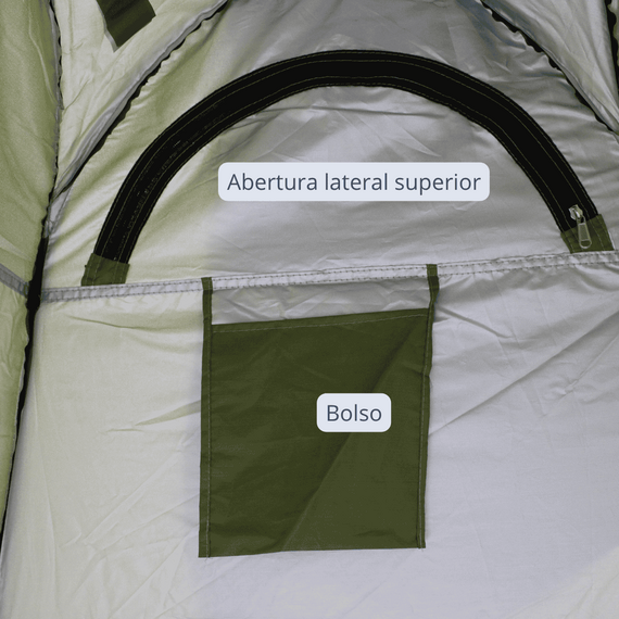Barraca Trocador De Roupas Banheiro Camping Tenda Bolsa Portátil