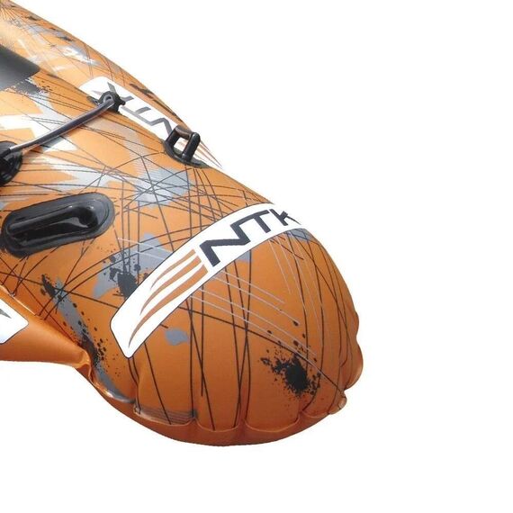 Boia de Reboque Para Esportes Aquáticos NTK Jet Bob - 2 Pessoas - Laranja/Preta