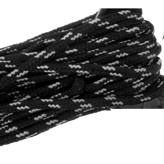 Cabo Para Esquiar Com Manete Duplo Emborrachado - 24 metros - Preto - Wake, Esqui