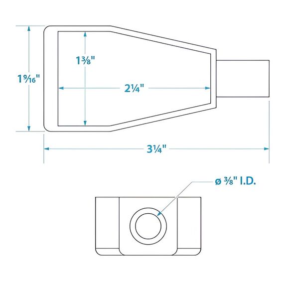 Capa Emborrachada de Proteção p/ Terminal de Bateria - 2 un.