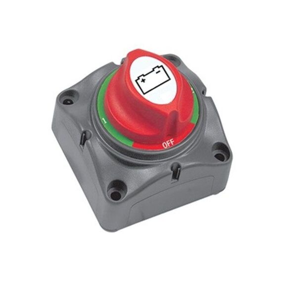 Chave de Bateria Blindada 200A p/ 2 Baterias - Compacta