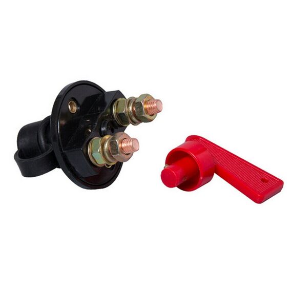 Chave de Bateria C/ Chave Removível 150A p/ 1 Bateria c/ Capa Protetora