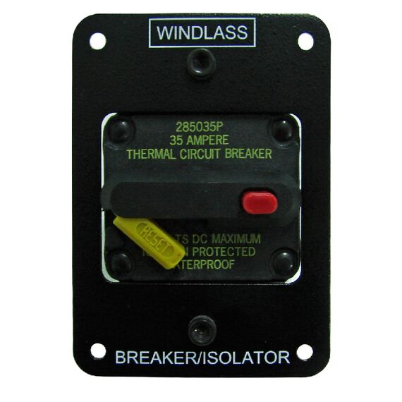 Disjuntor Térmico / Circuit Breaker Marinizado 35 Amperes - Lewmar