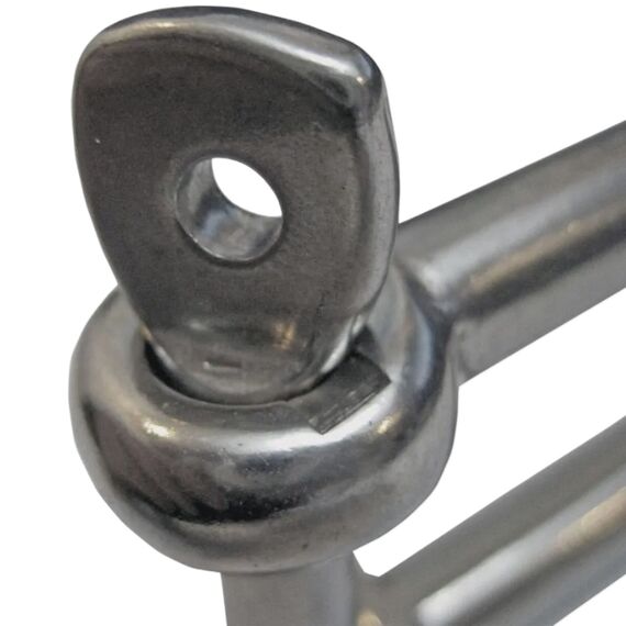 Manilha em Aço Inox Balão - 8mm - 32x16