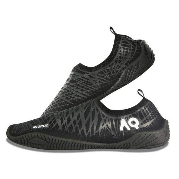 Sapatilha Aquática Multiesportiva 21cm 31/32 - Aqurun - Preta