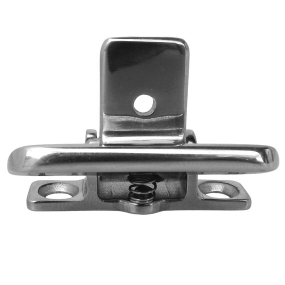 Fecho / Trava de Pressão p/ Tampas e Portas de Ármário Em Inox