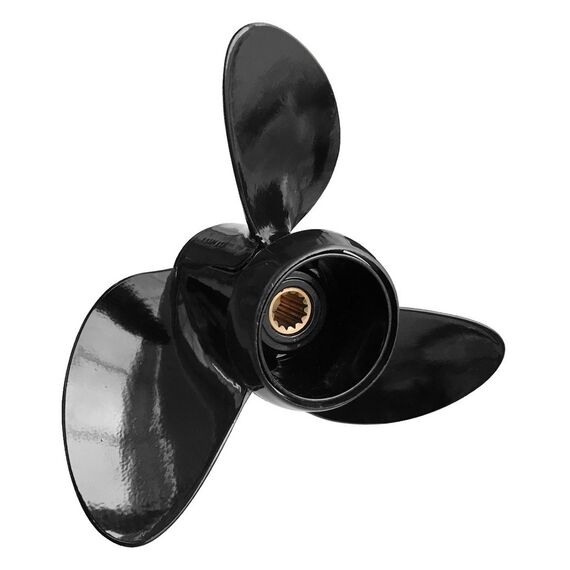 Hélice Johnson 25/30/35HP Etec 10 X 15 Estriada c/ Escape (Mod: 390380)