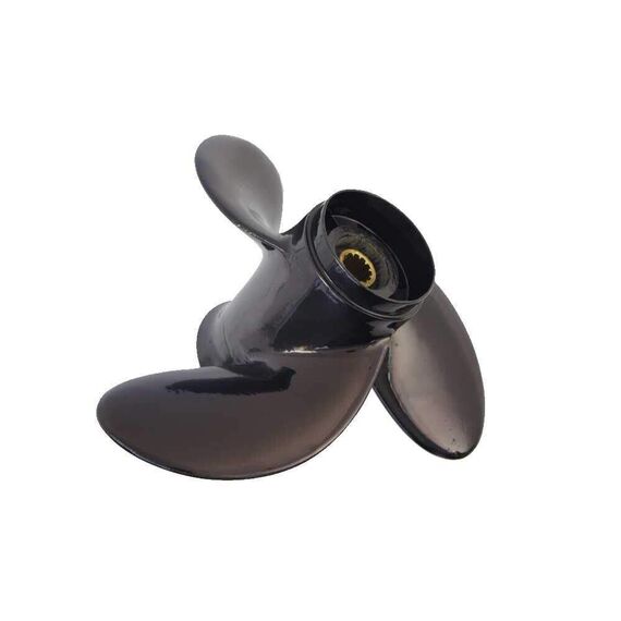 Hélice Mercury 25-30HP Passo 13 9.7/8 x 13 Estriada c/ Escape (Mod: Tohatsu/SEAPRO)