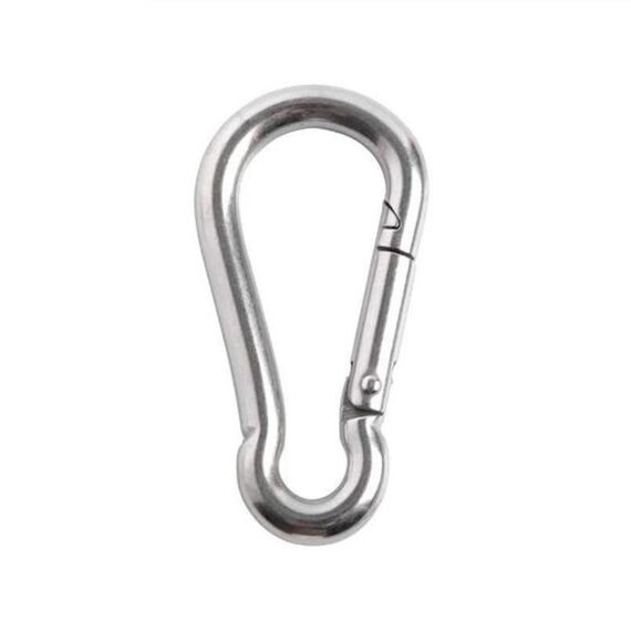 Mosquetão Engate Rápido Em Inox - 5 x 50 mm