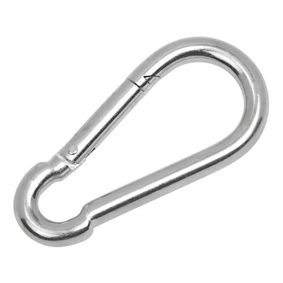 Mosquetão Engate Rápido Em Inox - 7 x 70 mm