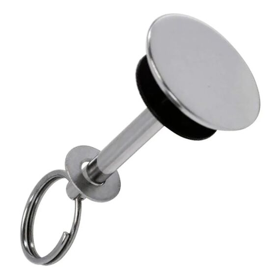 Puxador De Paineiro s/ Mola 5 cm - INOX - Seachoice