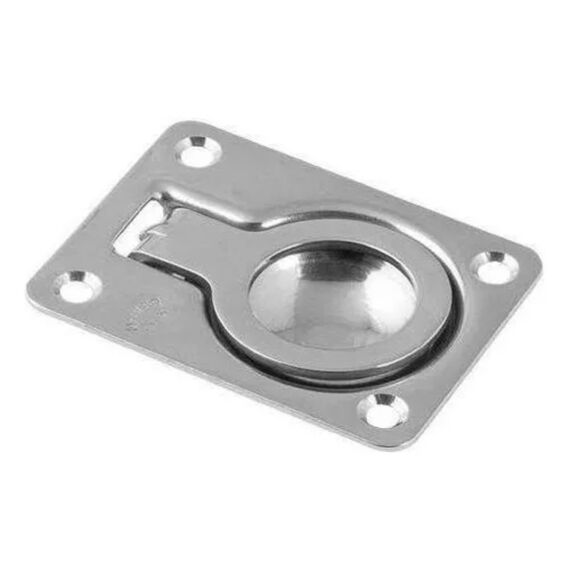 Puxador de Tampas de Embutir em Aço Fundido 38 x 48 mm
