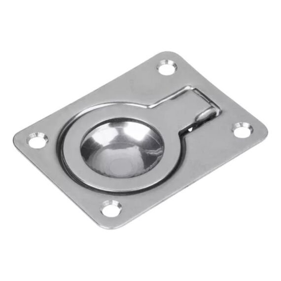 Puxador de Tampas de Embutir em Aço Fundido 38 x 48 mm