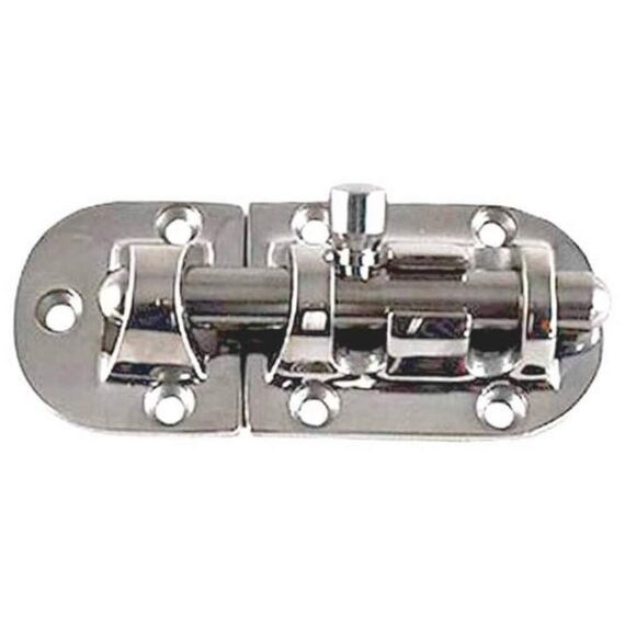 Trinco p/ Tampas e Portas em Inox Fundido - 37 x 91 mm