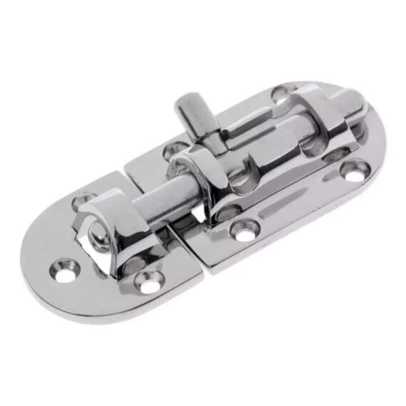 Trinco p/ Tampas e Portas em Inox Fundido - 37 x 91 mm