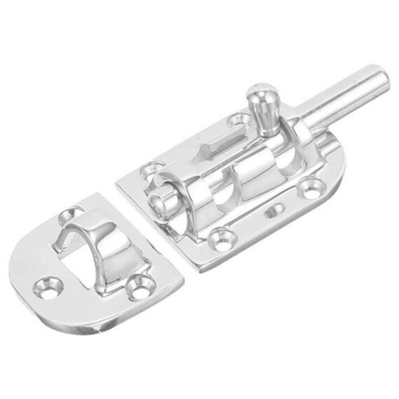 Trinco p/ Tampas e Portas em Inox Fundido - 37 x 91 mm