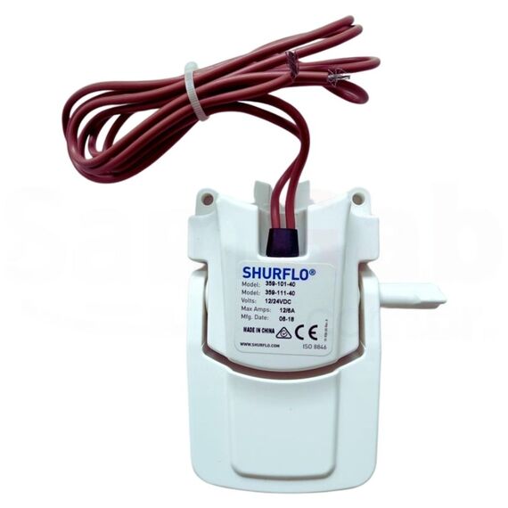 Automático p/ Bombas de Porão 12/24V - 12A - Shurflo