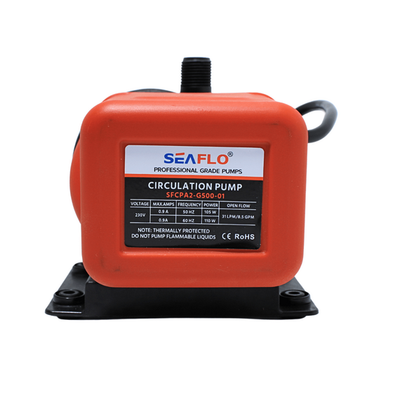 Bomba de Circulação p/ Ar condicionado 24.000 BTU - Seaflo 8.5 Gpm - 230V
