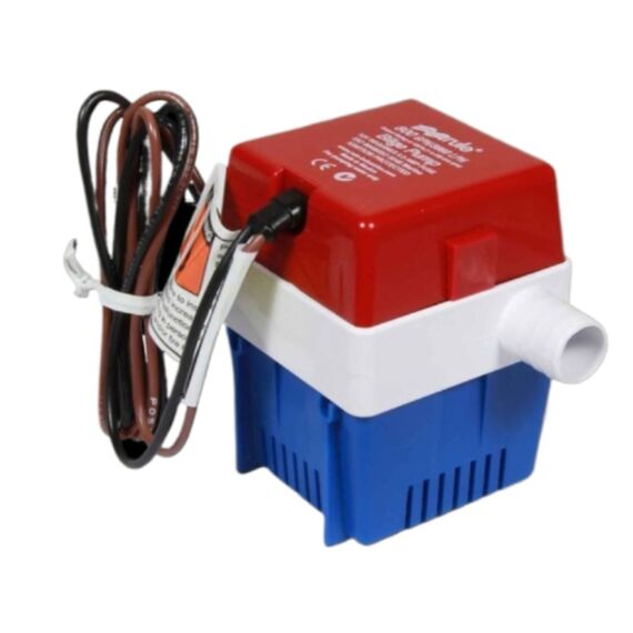 Bomba De Porão Rule 1.000 Gph - 3.785 Litros Hora - 12v