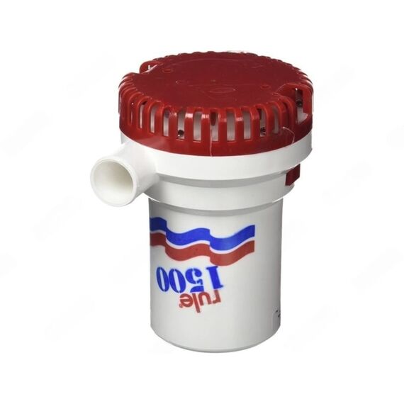 Bomba De Porão Rule 1.500 Gph - 5.677 Litros Hora - 12v