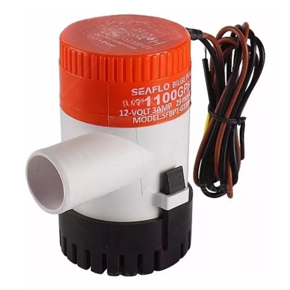 Bomba De Porão Seaflo 1.100 Gph - 4.164 Litros Hora - 12v
