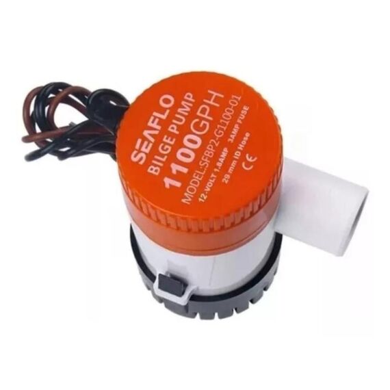 Bomba De Porão Seaflo 1.100 Gph - 4.164 Litros Hora - 12v