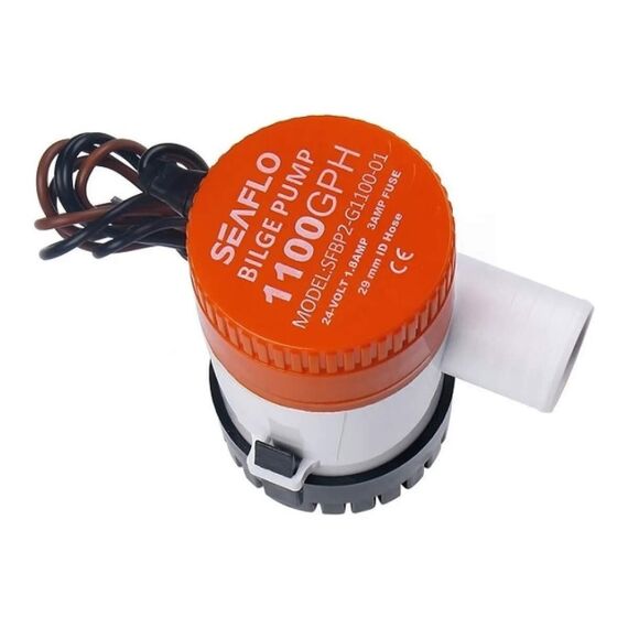 Bomba De Porão Seaflo 1.100 Gph - 4.164 Litros Hora - 24v