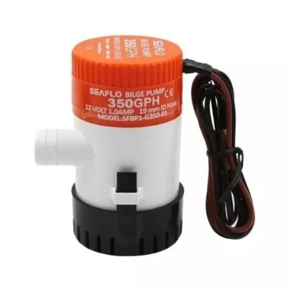 Bomba De Porão Seaflo 350 Gph - 1.325 Litros Hora - 12v