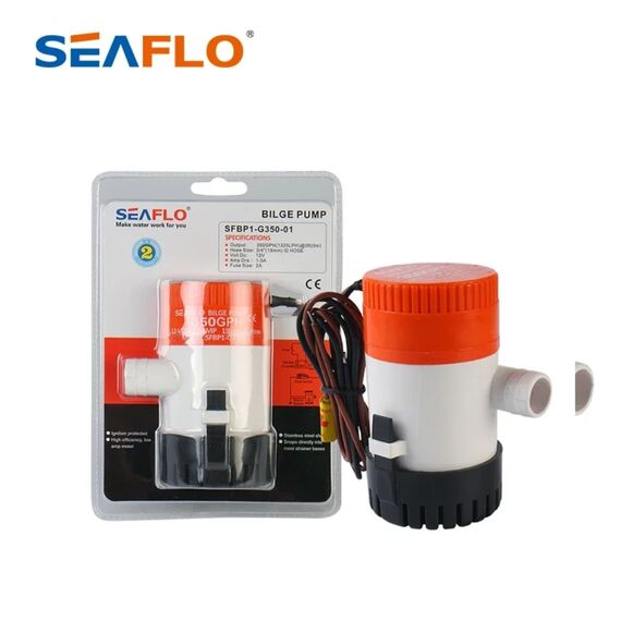 Bomba De Porão Seaflo 350 Gph - 1.325 Litros Hora - 12v
