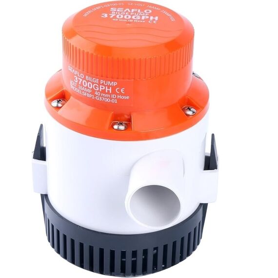 Bomba De Porão Seaflo 3.700 Gph - 14.005 Litros Hora - 24v