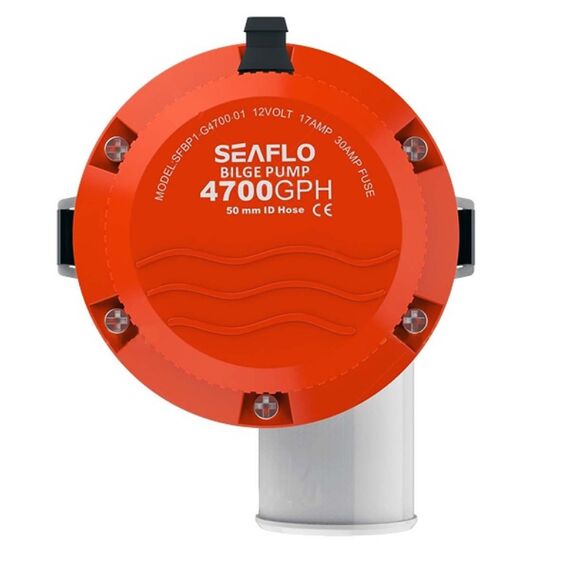 Bomba De Porão Seaflo 4.700 Gph - 17.789 Litros Hora - 24v