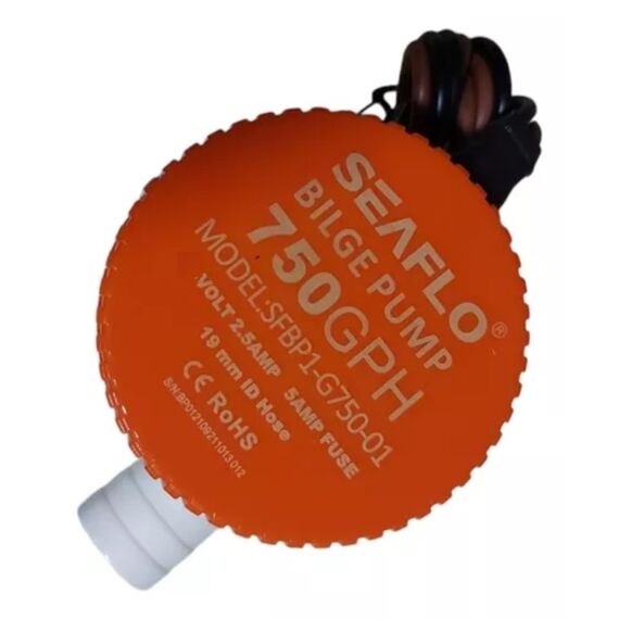 Bomba De Porão Seaflo 750 Gph - 2.839 Litros Hora - 24v