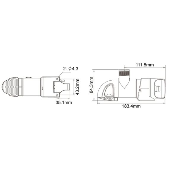 Bomba De Porão Seaflo 800 Gph - 3.028 Litros Hora - 12v - Horizontal