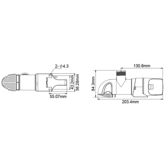 Bomba De Porão Seaflo 800 Gph - 3.028 Litros Hora - 12v - Horizontal c/ Automático
