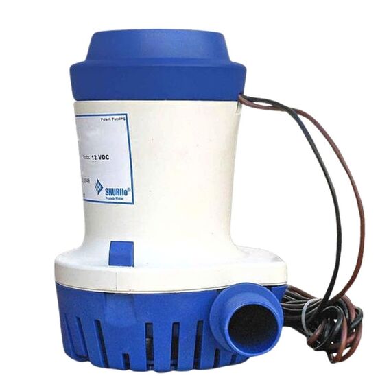 Bomba De Porão Shurflo 1.500 Gph - 5.677 Litros Hora - 12v