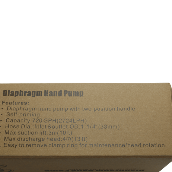 Bomba De Sucção Manual Seaflo 720 Gph - 2.725 Litros Hora