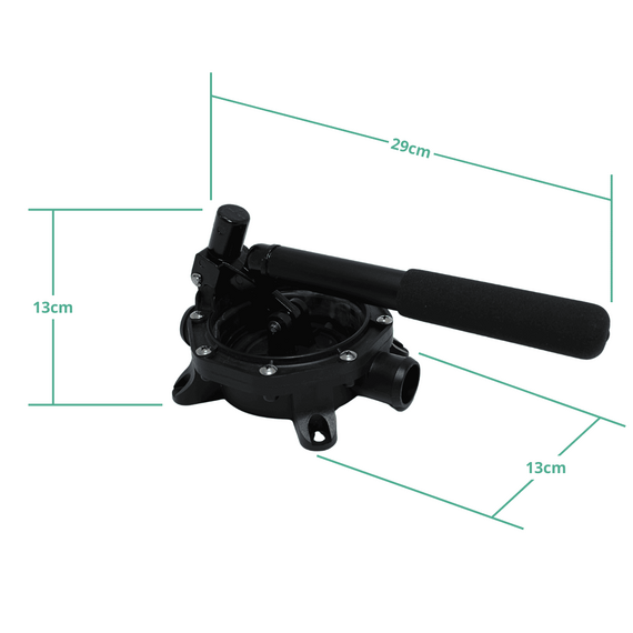 Bomba De Sucção Manual Seaflo 720 Gph - 2.725 Litros Hora - Cabo Removível