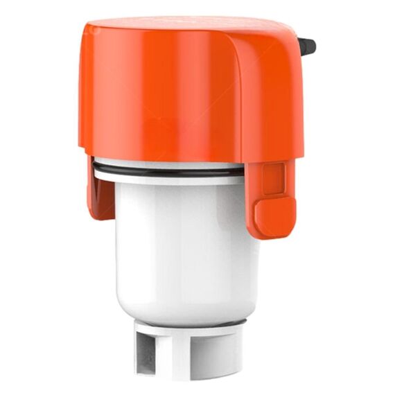 Bomba p/ Viveiro Seaflo Base Giratória c/ Haste Reta de Rosca Curta 800 Gph - 3.028 Litros Hora - 12v - Entrada Dupla