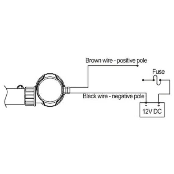 Bomba p/ Viveiro Seaflo Base Giratória c/ Haste Reta de Rosca Curta 800 Gph - 3.028 Litros Hora - 12v - Entrada Dupla