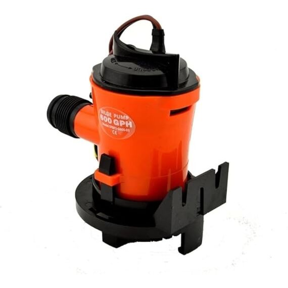 Bomba p/ Viveiro Seaflo c/ Base Fixa 800 Gph - 3.028 Litros Hora - 12v