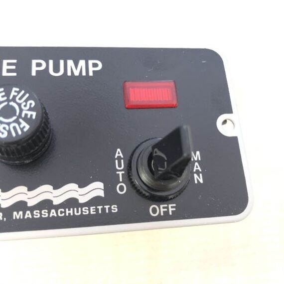 Chave de Painel Rule p/ Bomba de Porão - Manual/Off/Automático