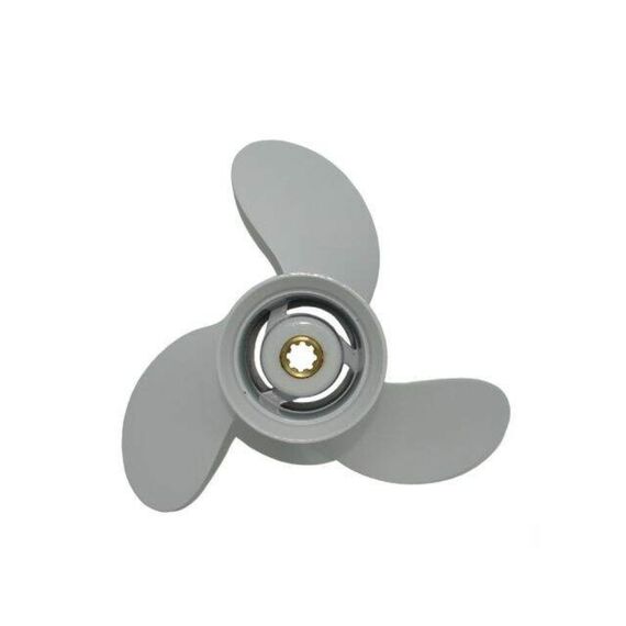Hélice Yamaha 40-55 2T, 40-50-60HP 4T 11.1/4 x 14 Estriada c/ Escape (Mod: 2 e 4 Tempos)