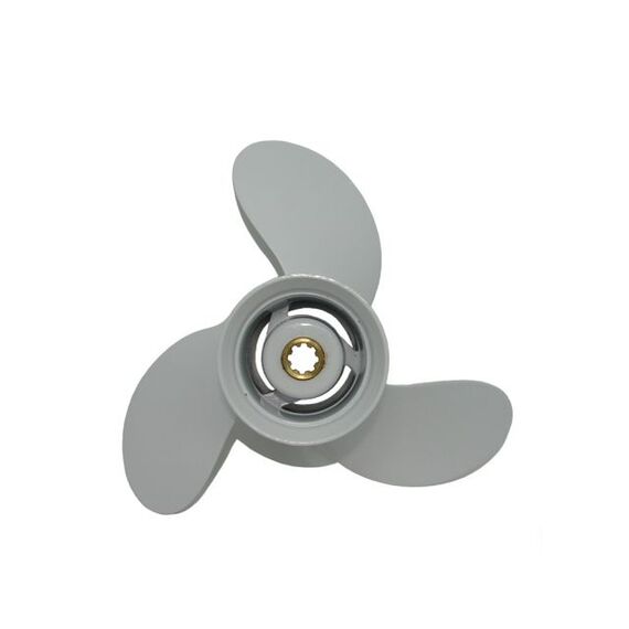 Hélice Yamaha 60-140HP 2T e 90/115HP 4T 13.25 x 17 Estriada c/ Escape (Mod: 6E5-45945-01EL) - SORABO